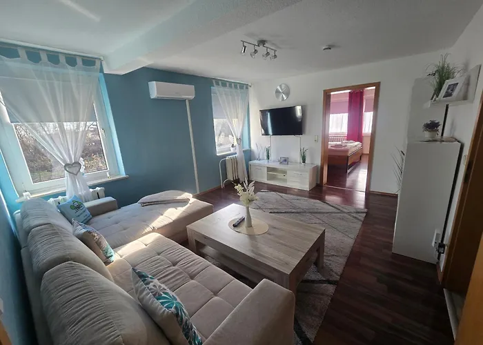 Ferienwohnung, Apartment, Monteurwohnung Mit Klimaanlage Wettin-loebejuen *